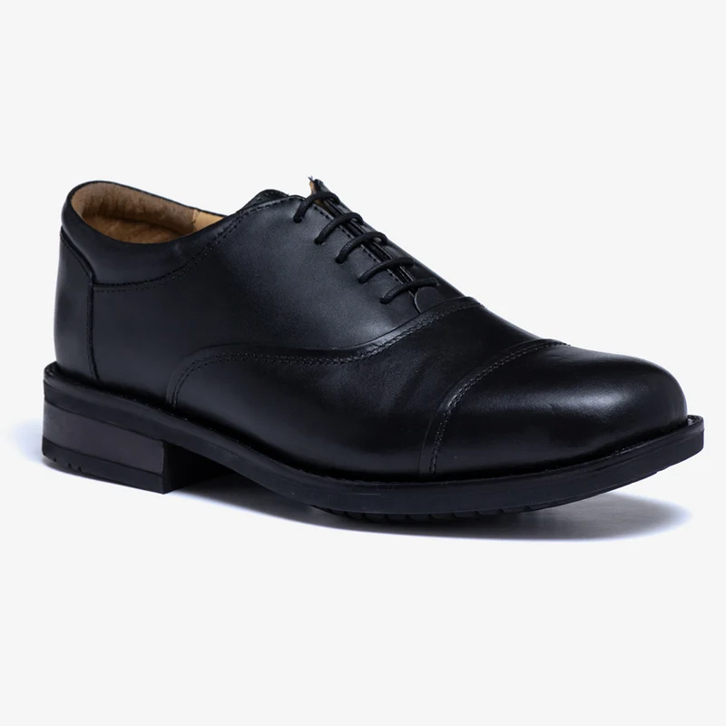 Zapatos Oxford Roamers Blind Eye Capped M827A de corte ancho para hombre