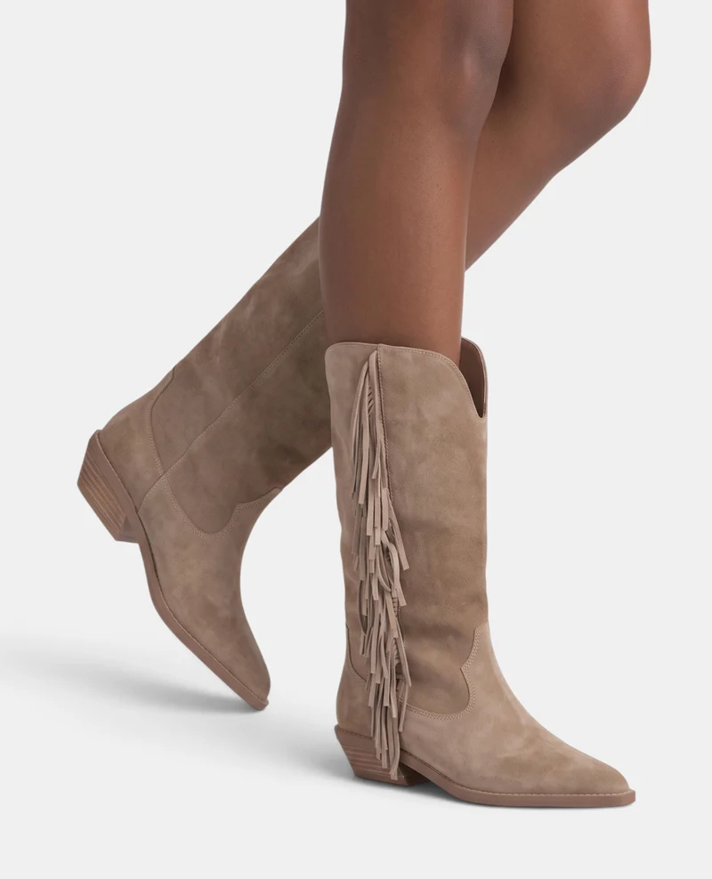 BOTA COWBOY DE ANTE CON FLECOS