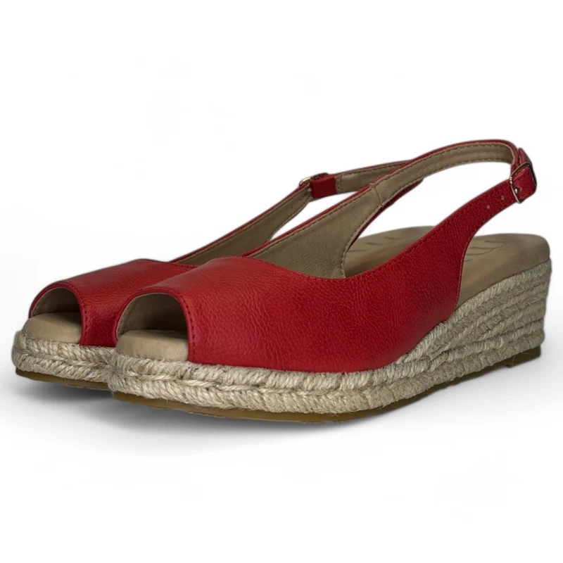 Sandalias de Esparto Mysoft 25M100 Rojo