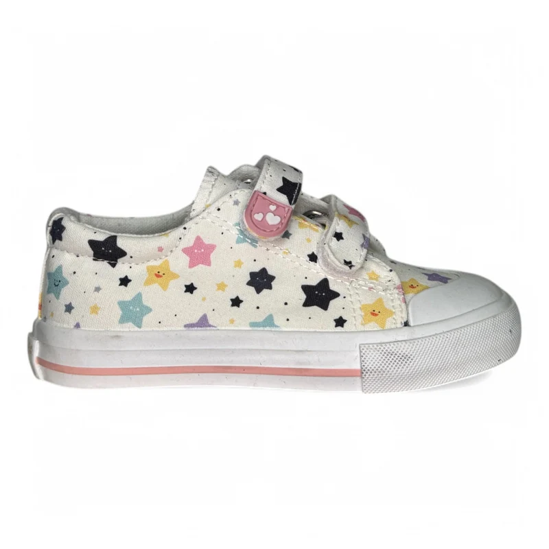 Zapatillas Bubble Kids Lonita Puntera C1261 Blanco