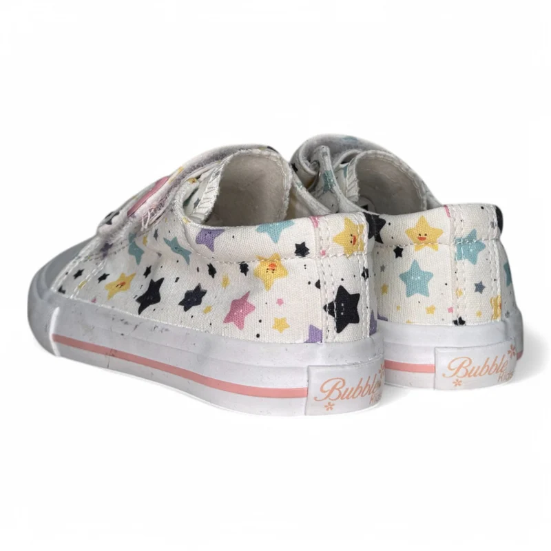Zapatillas Bubble Kids Lonita Puntera C1261 Blanco