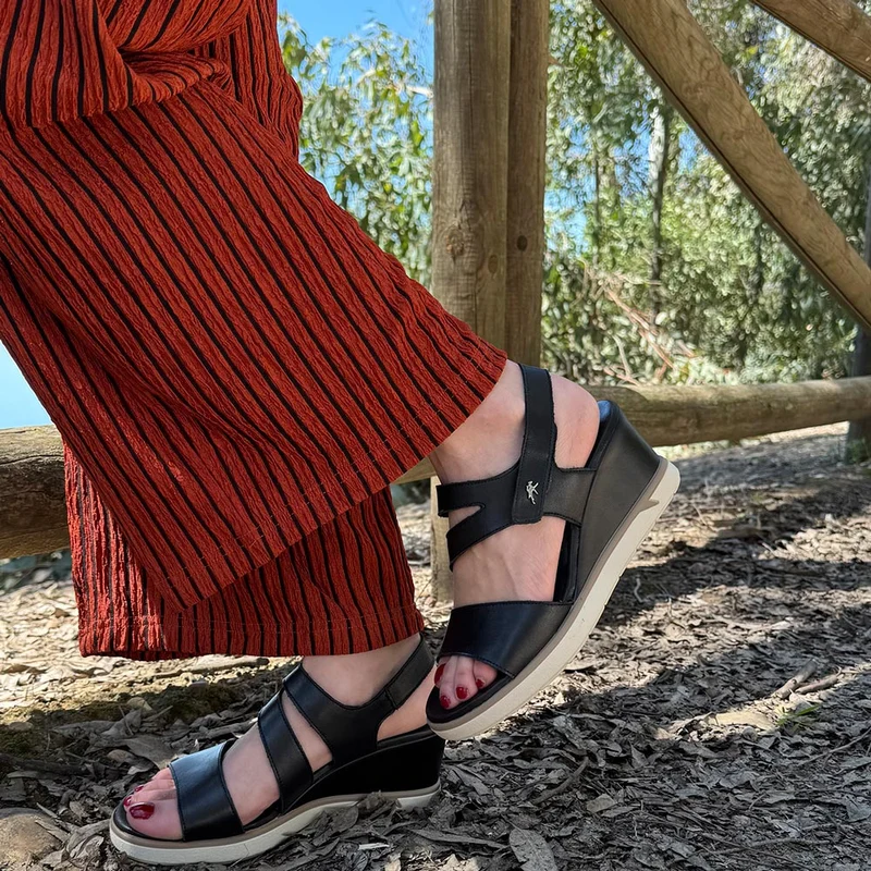 Sandalias Fluchos Smash F1973 Negro
