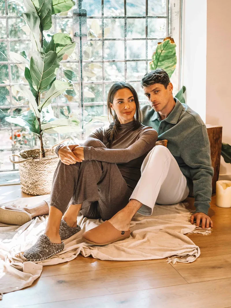 Slippers para hombre en tejido | NOTI-BD