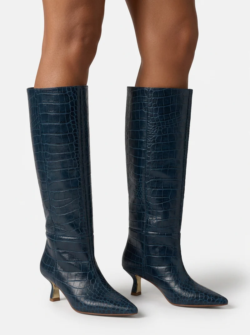 BOTA DE PIEL ANIMAL PRINT