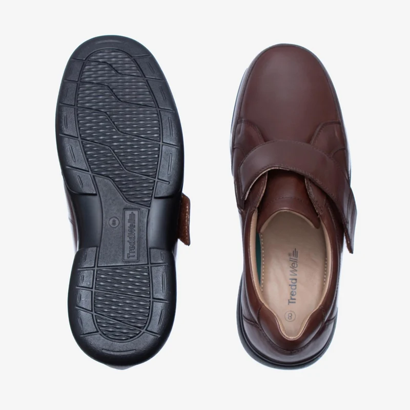 Zapatos con velcro Tredd Well Phoenix de corte ancho para hombre