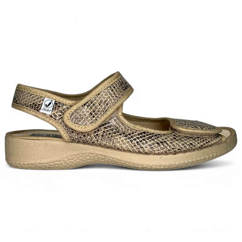 Zapatillas Javer Abiertas Velcros 45-2 Beig