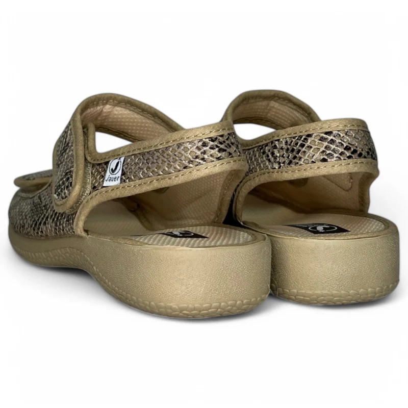 Zapatillas Javer Abiertas Velcros 45-2 Beig