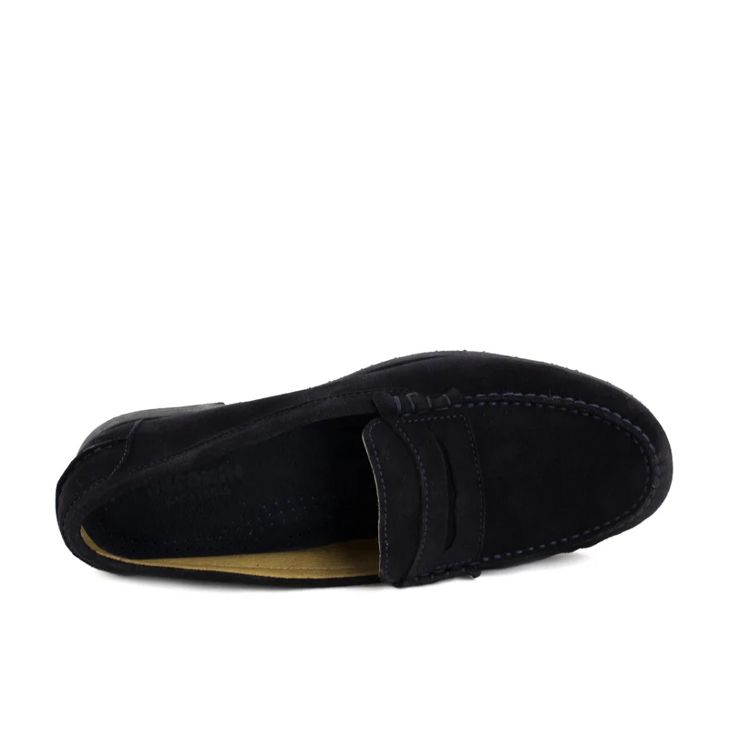 Mocasín serraje azul THOU-C-G Jeromín