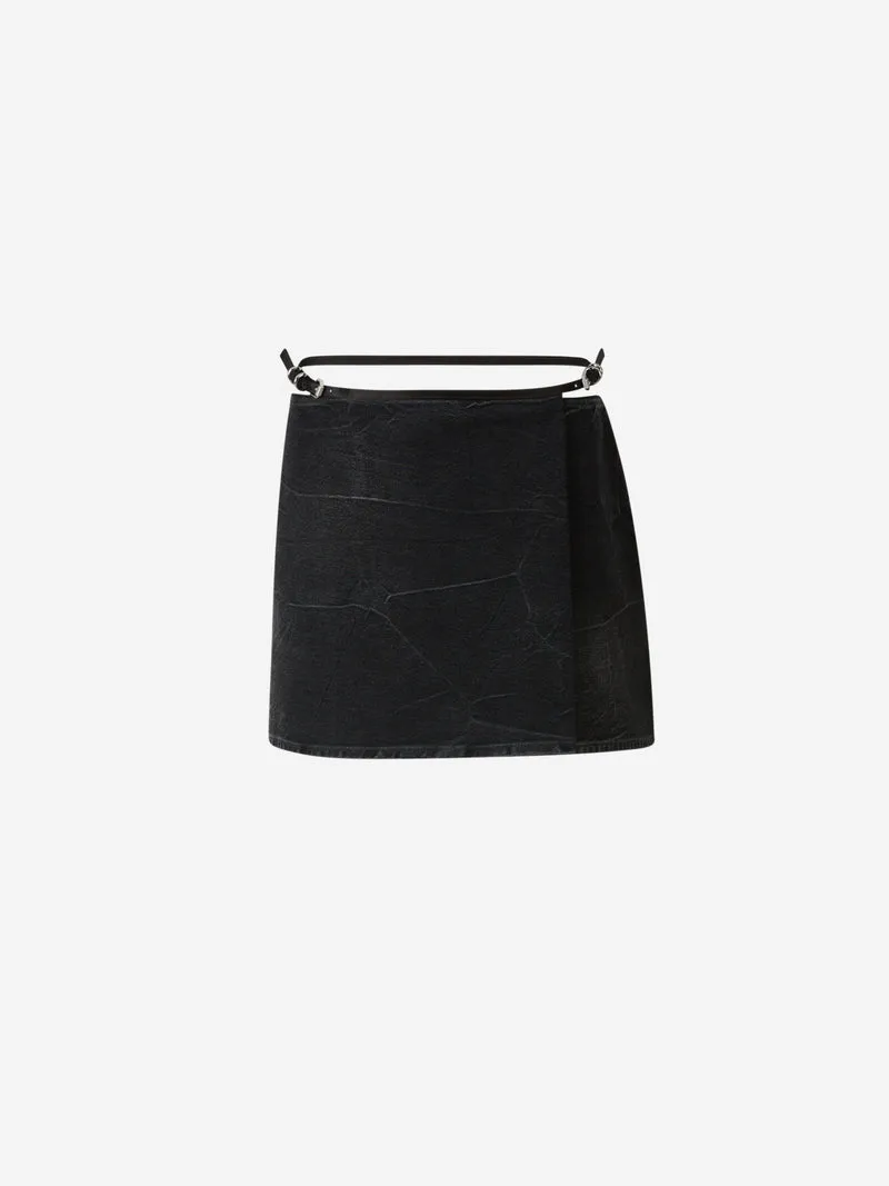Falda Mini Denim Voyou