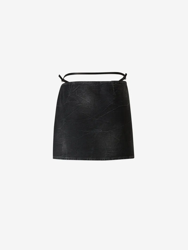 Falda Mini Denim Voyou
