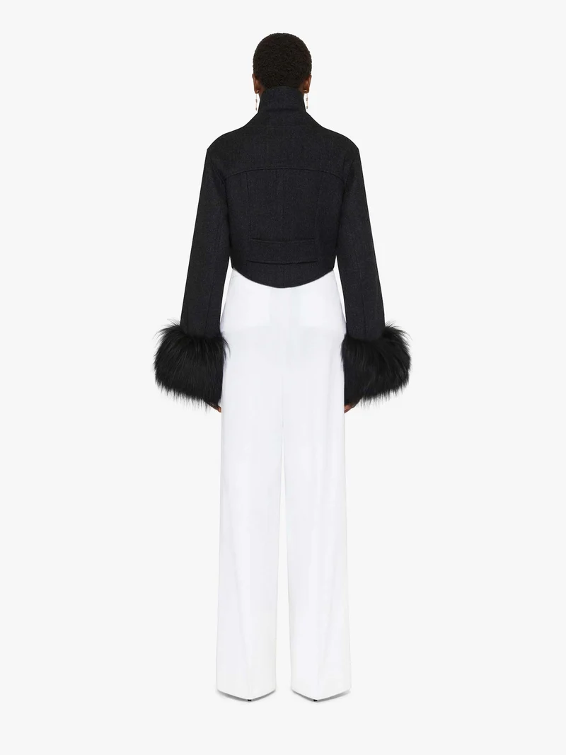 Pantalones Plisados Algodón
