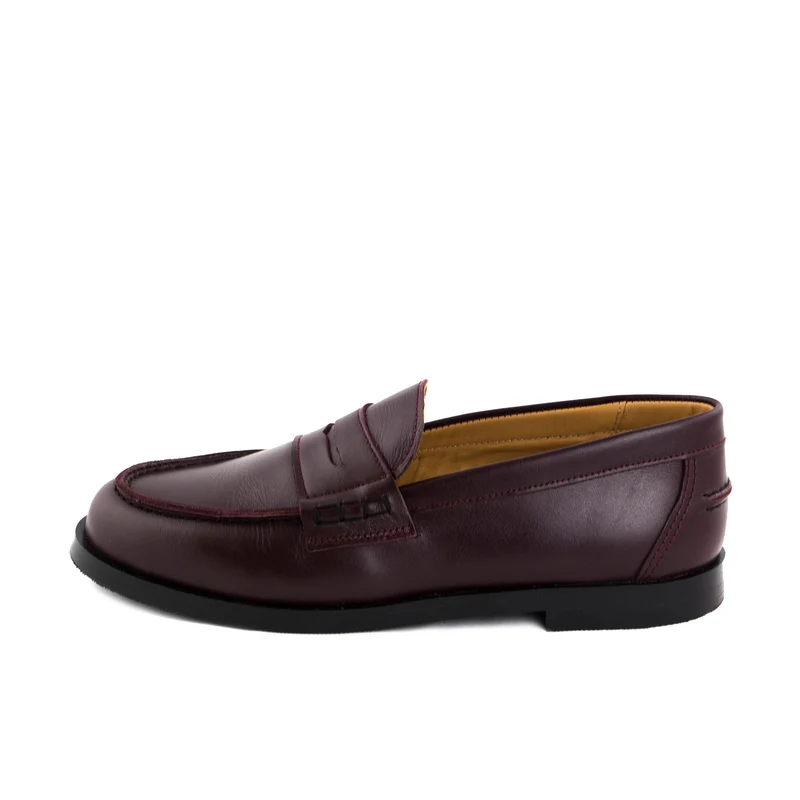 Mocasín burdeos N620 Jeromín