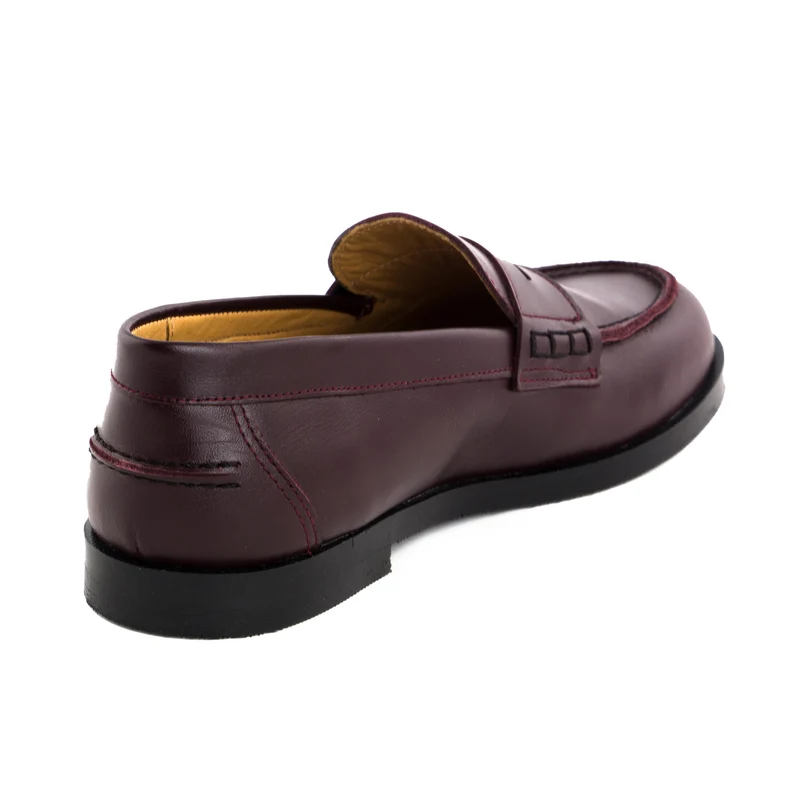 Mocasín burdeos N620 Jeromín