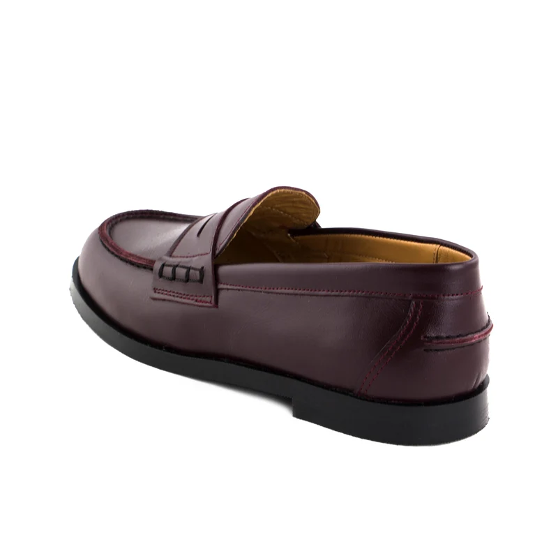 Mocasín burdeos N620 Jeromín