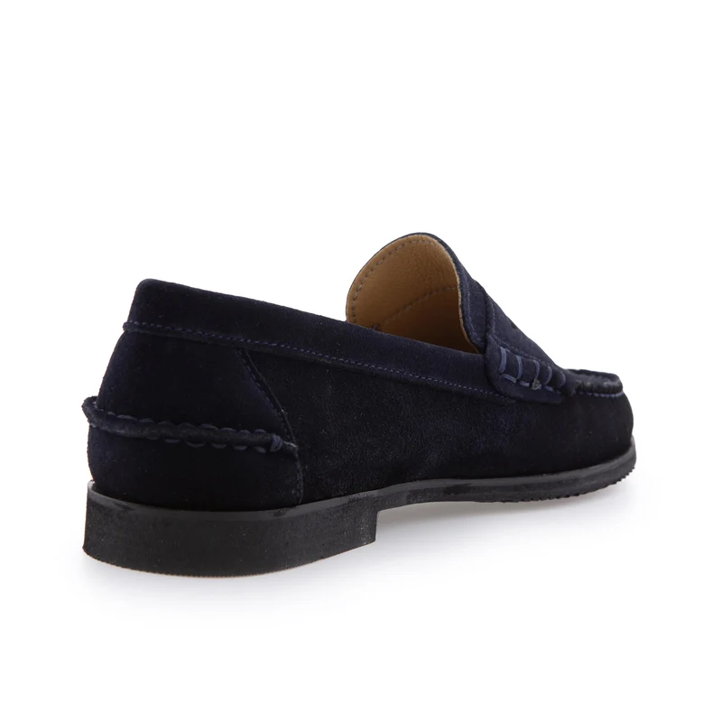 Mocasín serraje azul THOU-G Jeromín