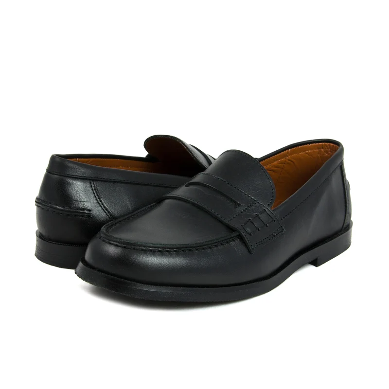 Mocasín negro N620 Jeromín