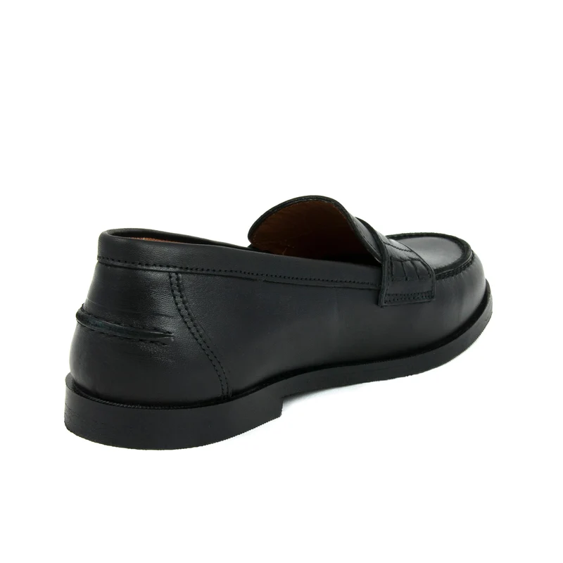 Mocasín negro N620 Jeromín