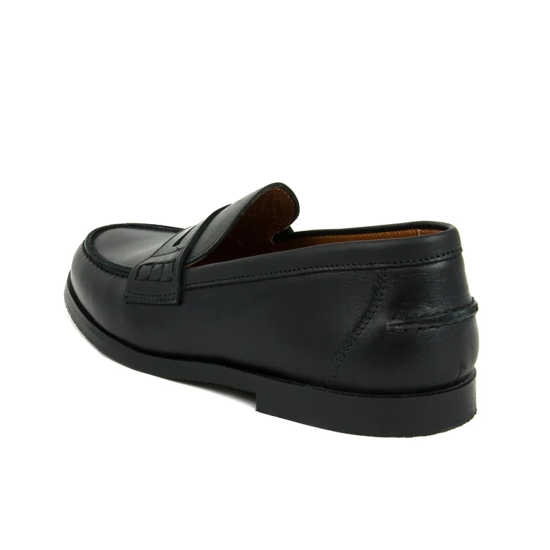 Mocasín negro N620 Jeromín