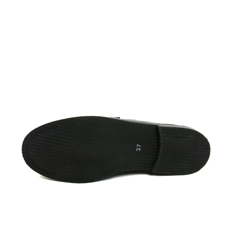 Mocasín negro N620 Jeromín