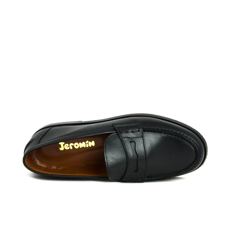 Mocasín negro N620 Jeromín