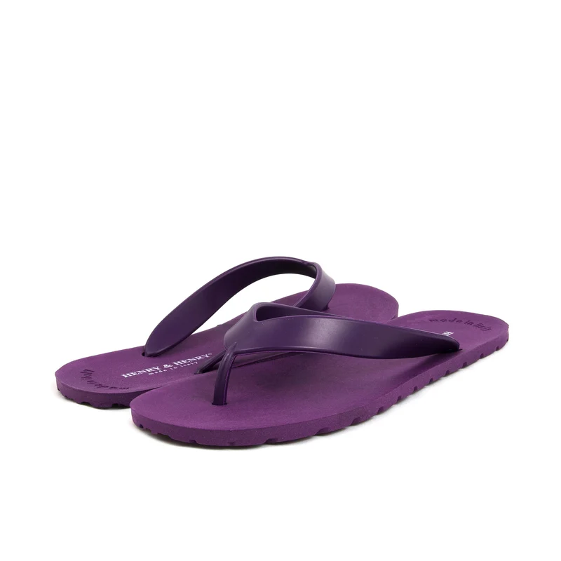 Chancla morada M83 Henry & Henry