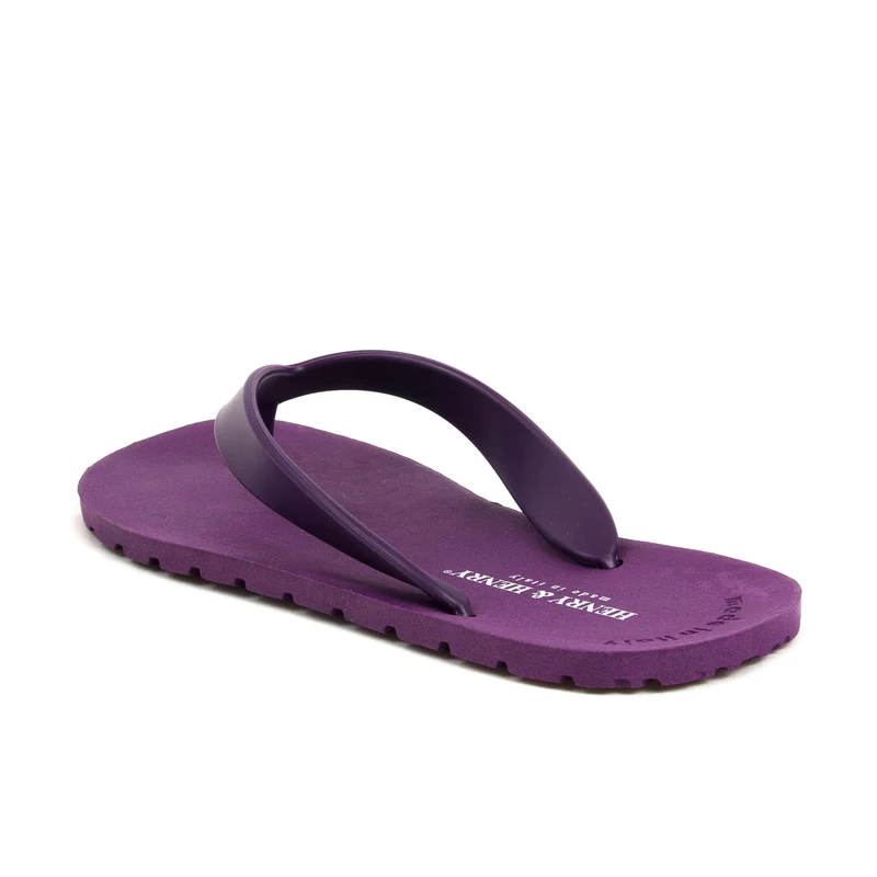 Chancla morada M83 Henry & Henry