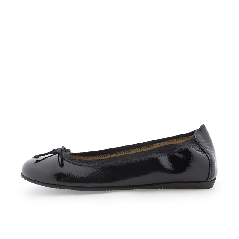 Bailarina charol negro ROLL-CH Jeromín