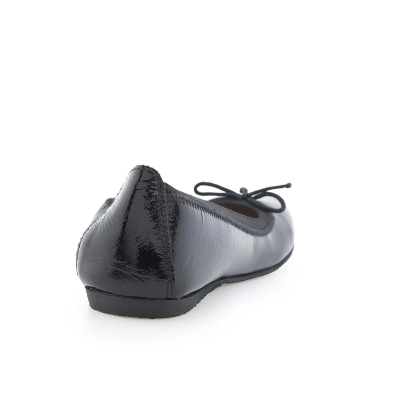 Bailarina charol negro ROLL-CH Jeromín