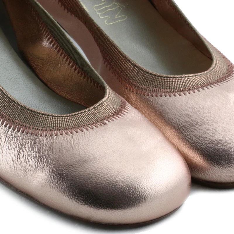 Bailarina metal rosa 9497 Eli