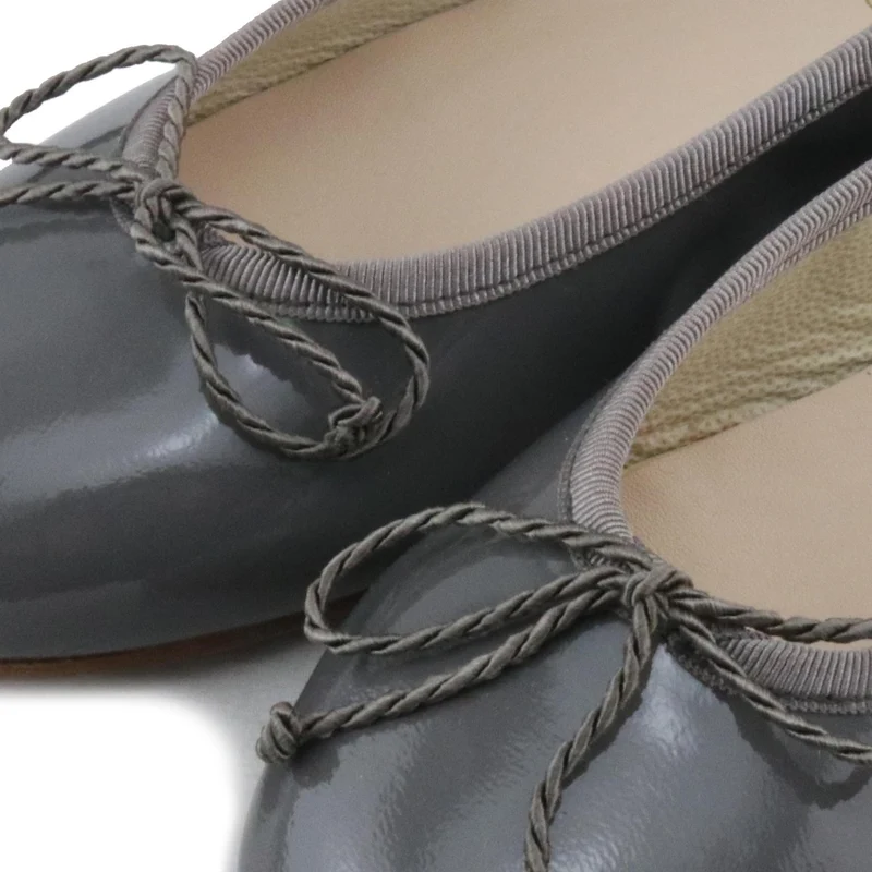 Bailarina charol pizarra 5631 Eli