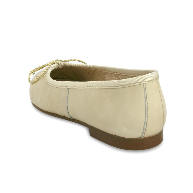 Bailarina charol beige 5631 Eli