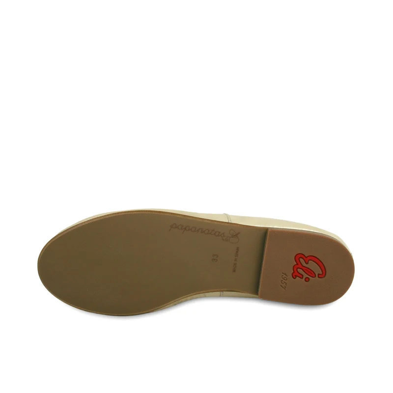 Bailarina charol beige 5631 Eli