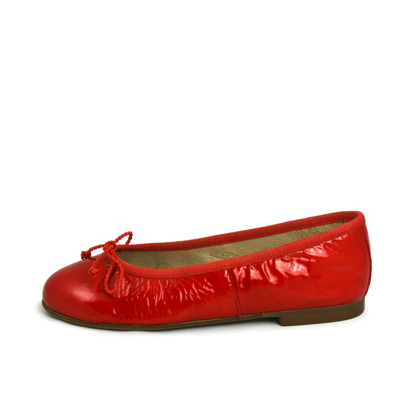 Bailarina charol rojo 5631 Eli
