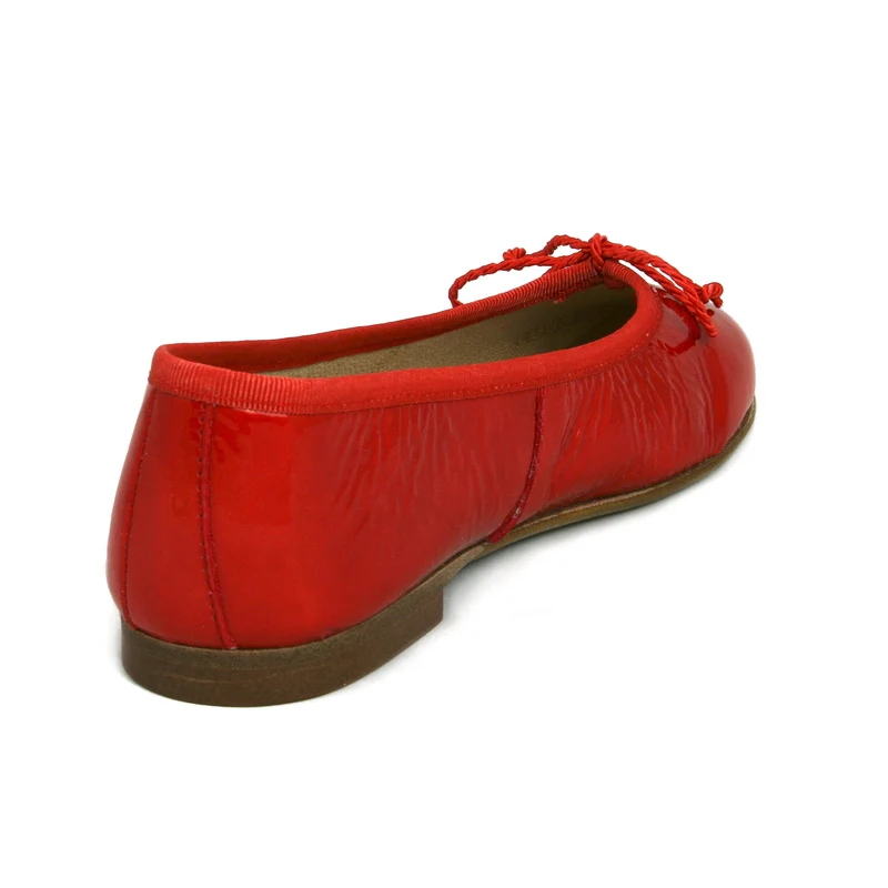 Bailarina charol rojo 5631 Eli