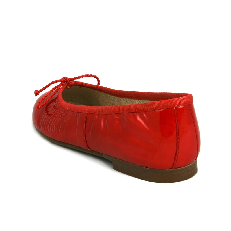 Bailarina charol rojo 5631 Eli
