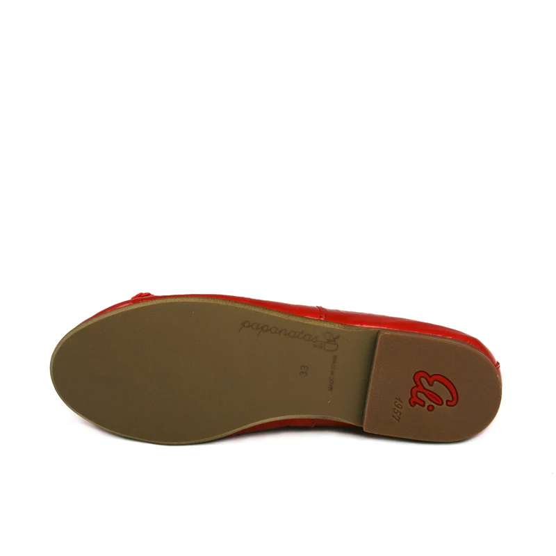 Bailarina charol rojo 5631 Eli