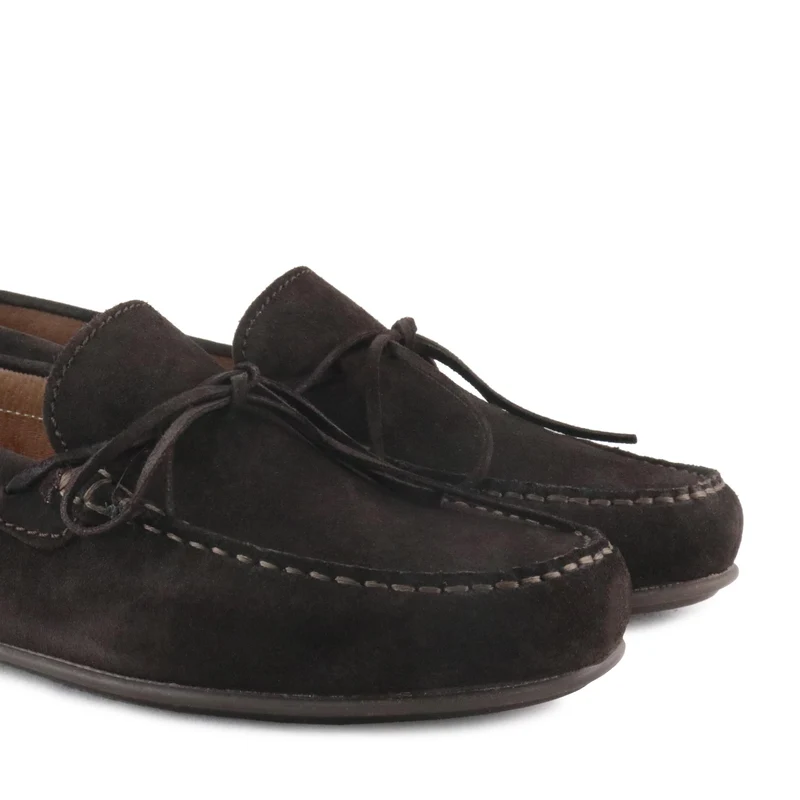 Mocasín serraje marrón LAZO-C Jeromín