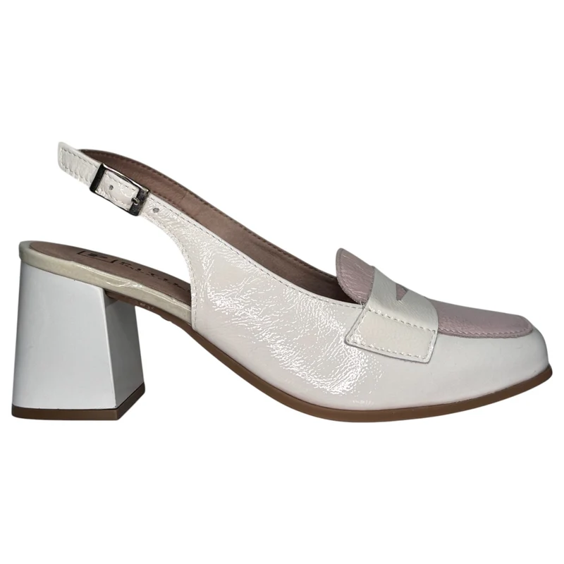 Zapatos Pitillos Tacón Antifaz 10491 Glacial Nude