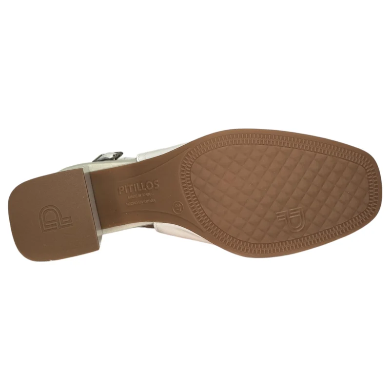 Zapatos Pitillos Tacón Antifaz 10491 Glacial Nude