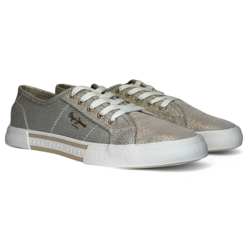 Zapatillas Pepe Jeans Brady Party W PLS31439 099 Oro