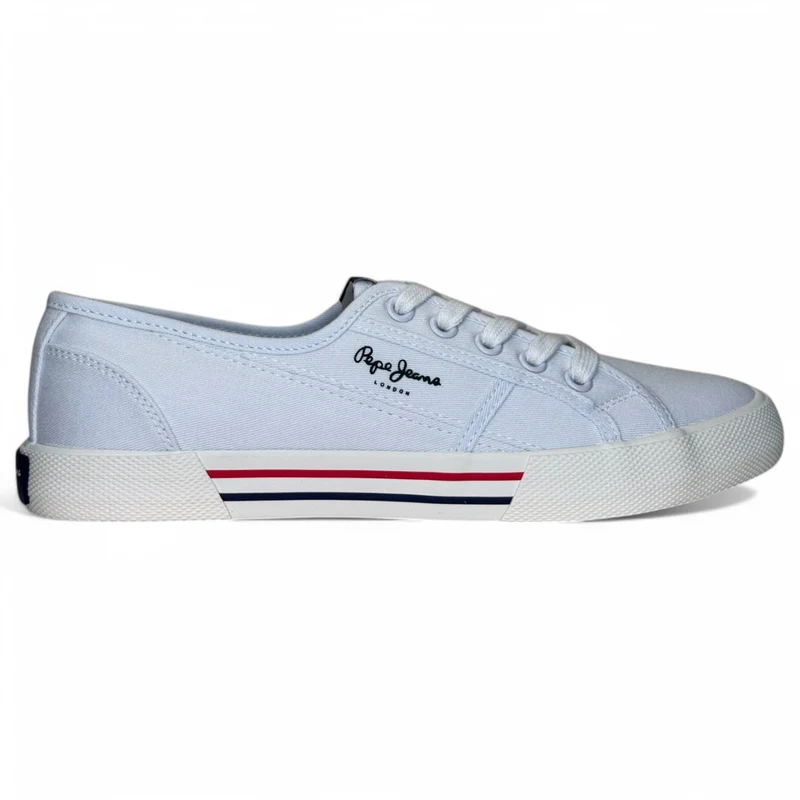 Zapatillas Pepe Jeans Brady Basic W PLS31287 800 Blanco