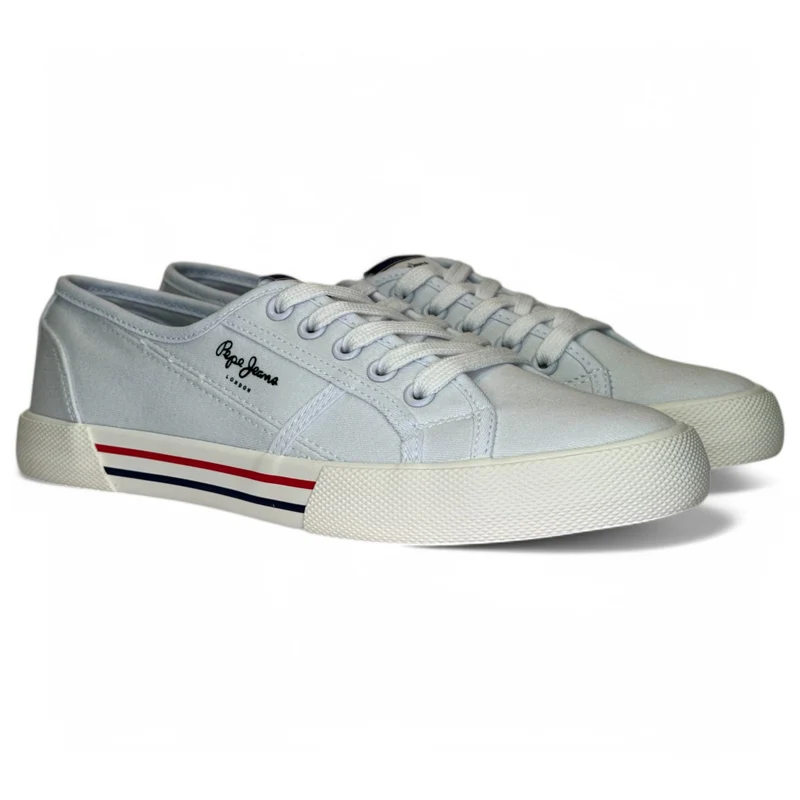 Zapatillas Pepe Jeans Brady Basic W PLS31287 800 Blanco