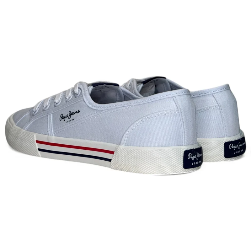 Zapatillas Pepe Jeans Brady Basic W PLS31287 800 Blanco