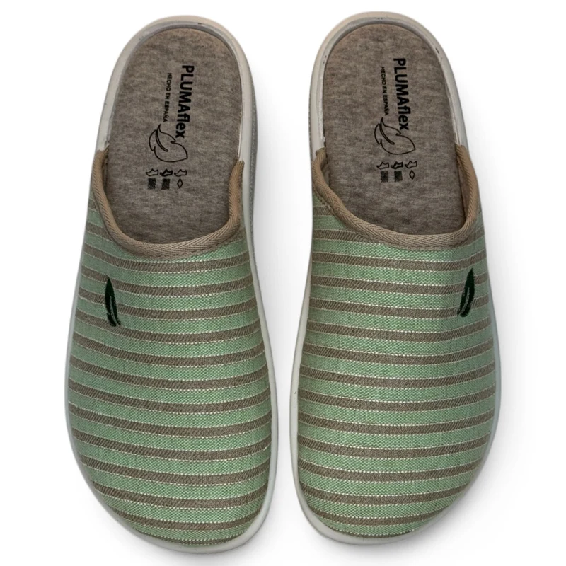 Zapatillas de Casa Plumaflex 80048 Verde