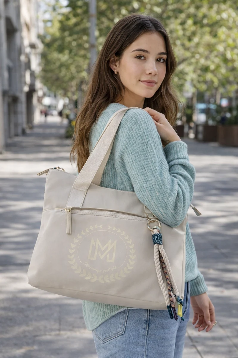 ACCESORIO BOLSO DIARIO LAURY CREMA
