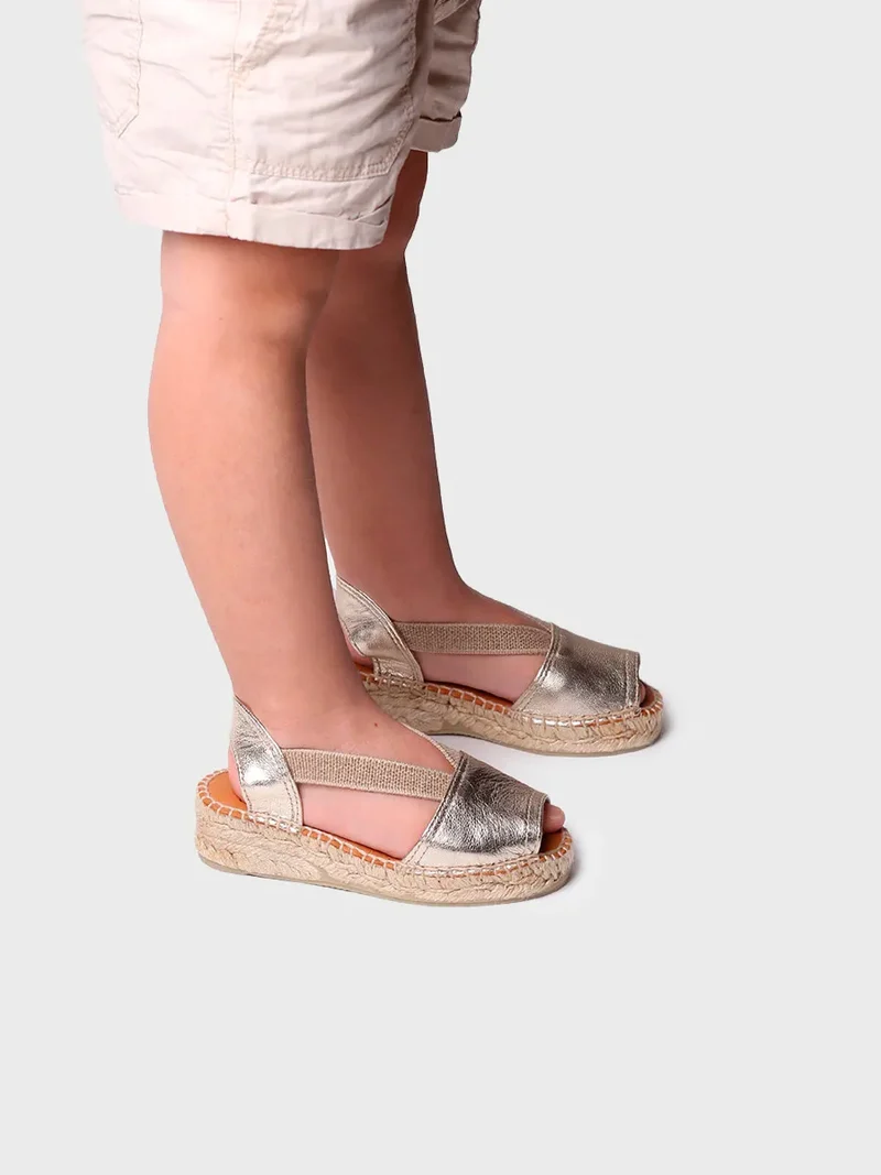 Sandalia de niña con elásticos | ELI-P