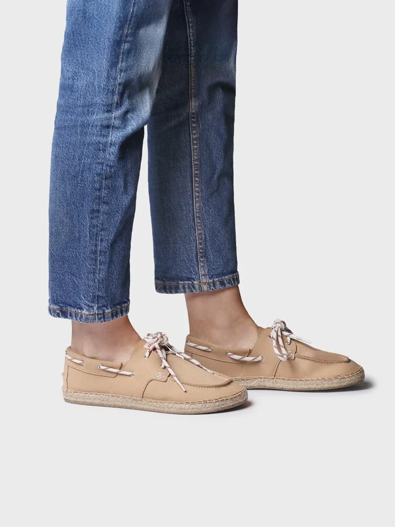 Alpargata barefoot unisex con cordones | 026JUTE