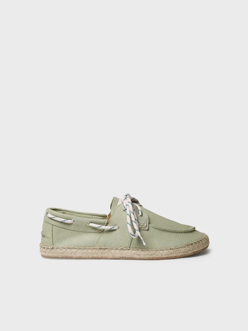 Alpargata barefoot unisex con cordones | 026JUTE