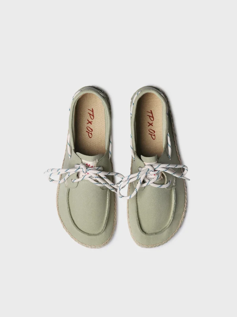 Alpargata barefoot unisex con cordones | 026JUTE