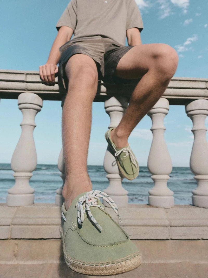 Alpargata barefoot unisex con cordones | 026JUTE